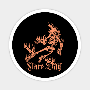 Flare Day Shirt, Chronic Pain shirt, Skeleton Multiple Sclerosis CRPS Ehlers Danlos Syndrome EDS Lupus MS Spoonie Magnet